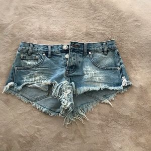 One Teaspoon Trash Whores Shorts